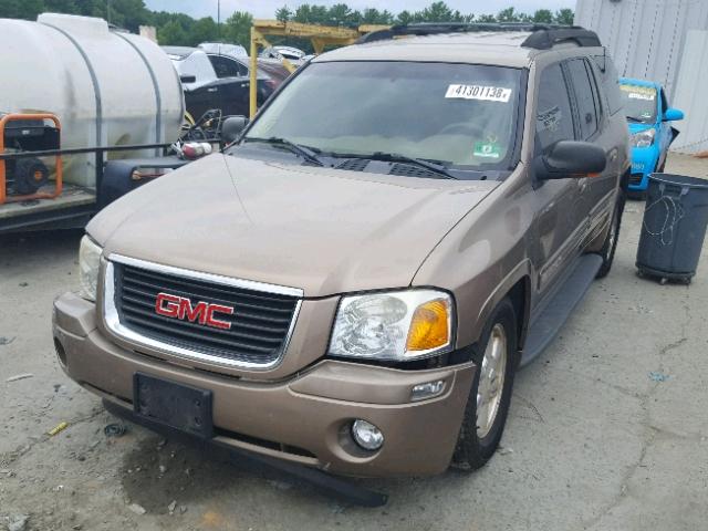 1GKET16S736187710 - 2003 GMC ENVOY XL BROWN photo 2