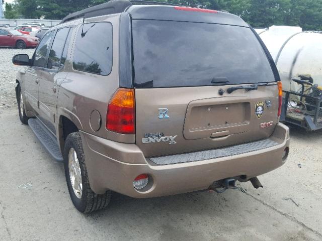 1GKET16S736187710 - 2003 GMC ENVOY XL BROWN photo 3