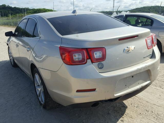 1G11H5SL6EF143937 - 2014 CHEVROLET MALIBU LTZ 银色 照片 3
