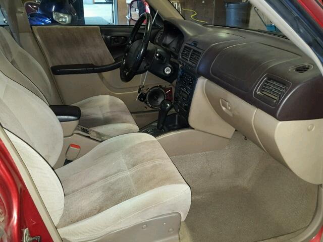 JF1SF65602H731271 - 2002 SUBARU FORESTER S RED photo 5