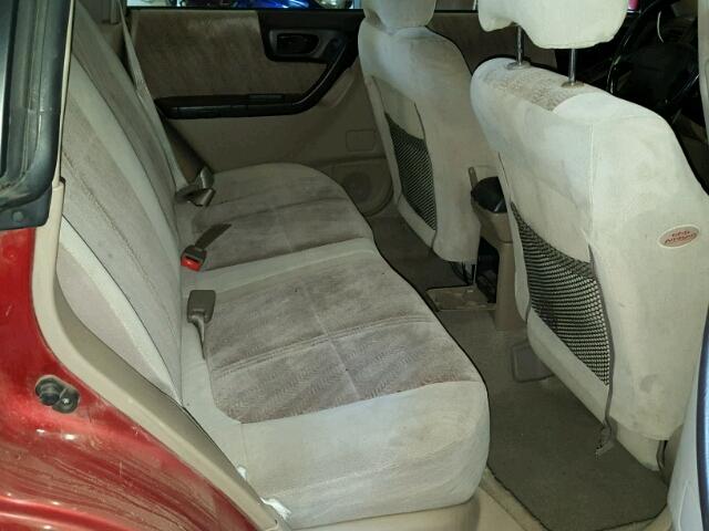 JF1SF65602H731271 - 2002 SUBARU FORESTER S RED photo 6