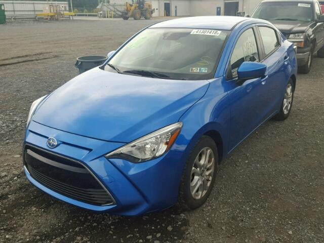 3MYDLBZV7GY106482 - 2016 TOYOTA SCION IA BLUE photo 2