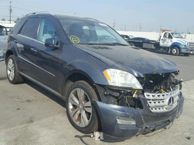 4JGBB5GB6BA687467 - 2011 MERCEDES-BENZ ML 350 BLACK photo 1