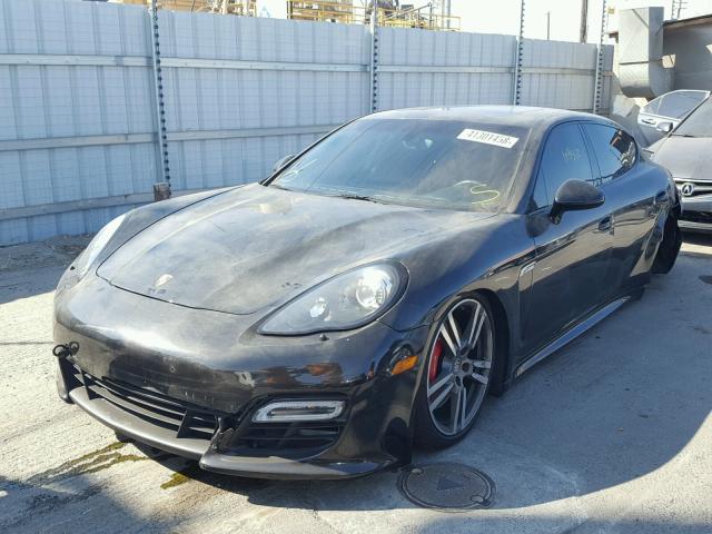 WP0AF2A73DL076097 - 2013 PORSCHE PANAMERA G BLACK photo 2