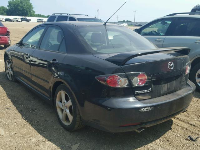 1YVHP80C475M43413 - 2007 MAZDA 6 I BLACK photo 3