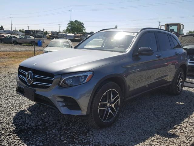 WDC0G4KB9GF056795 - 2016 MERCEDES-BENZ GLC 300 4M GRAY photo 2