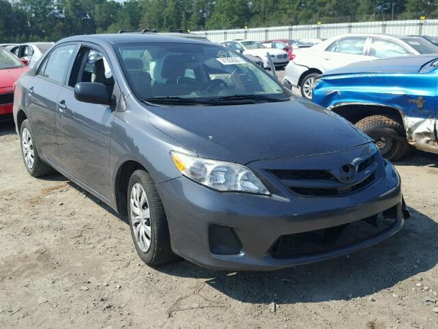 2T1BU4EE9CC875659 - 2012 TOYOTA COROLLA GRAY photo 1