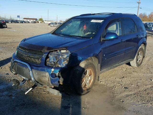 2CNDL63F266046971 - 2006 CHEVROLET EQUINOX LT TURQUOISE photo 2