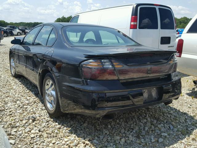 1G2HY54K214257096 - 2001 PONTIAC BONNEVILLE BLACK photo 3