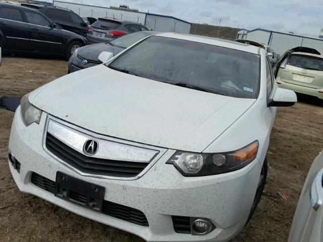 JH4CU2F85DC007975 - 2013 ACURA TSX WHITE photo 2