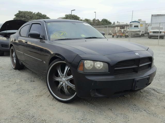 2B3KA43G16H485700 - 2006 DODGE CHARGER SE BLACK photo 1