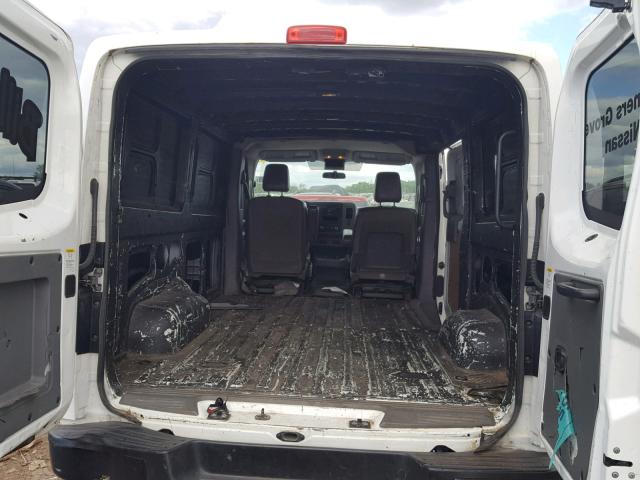 1N6BF0KY5CN113344 - 2012 NISSAN NV 1500 WHITE photo 9