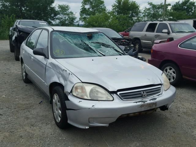 2HGEJ6618YH604779 - 2000 HONDA CIVIC BASE GRAY photo 1