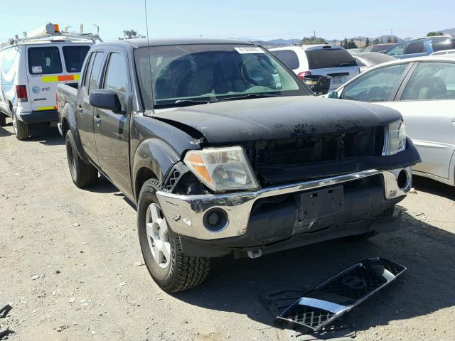 1N6AD07U28C436261 - 2008 NISSAN FRONTIER C BLACK photo 1