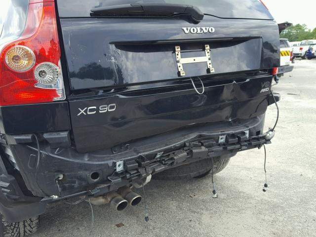 YV1CZ852951195698 - 2005 VOLVO XC90 V8 BLACK photo 9