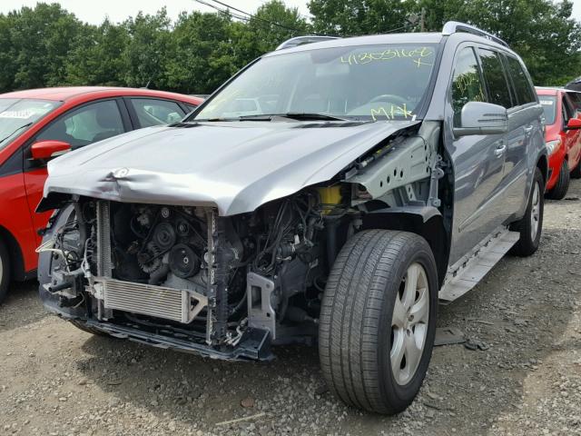 4JGBF7BE1BA755725 - 2011 MERCEDES-BENZ GL 450 4MA GRAY photo 2