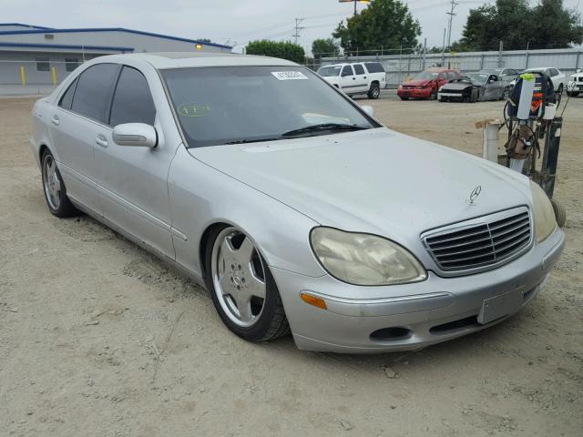 WDBNG70J2YA044637 - 2000 MERCEDES-BENZ S 430 SILVER photo 1