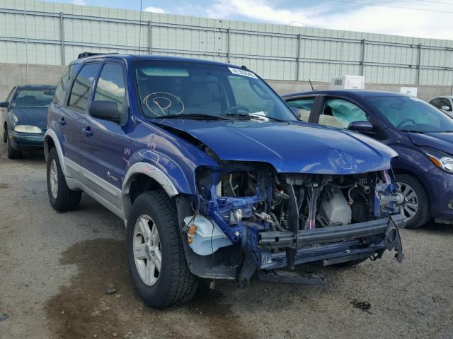 1FMCU96H46KB21867 - 2006 FORD ESCAPE HEV BLUE photo 1