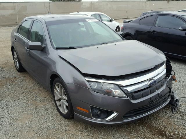 3FAHP0JA7AR129284 - 2010 FORD FUSION SEL CHARCOAL photo 1