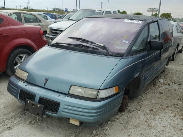 1GMDU06L3PT225010 - 1993 PONTIAC TRANS SPOR GREEN photo 2