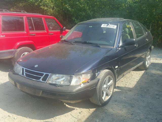 YS3DF55N8V2046598 - 1997 SAAB 900 SE TUR BLUE photo 2