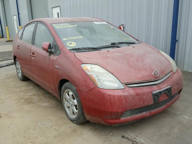 JTDKB20U077551435 - 2007 TOYOTA PRIUS RED photo 1