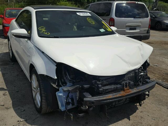 WVWBW8AH0DV000292 - 2013 VOLKSWAGEN EOS KOMFOR 白色 照片 1