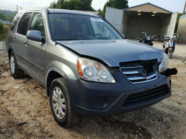 SHSRD78896U446570 - 2006 HONDA CR-V GRAY photo 1