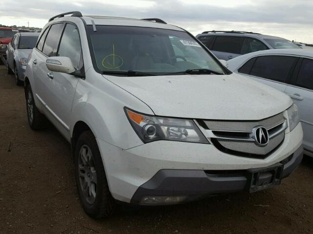 2HNYD28609H513408 - 2009 ACURA MDX WHITE photo 1