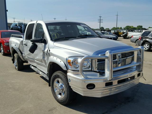 3D3KS28A17G781166 - 2007 DODGE RAM 2500 S Gümüş foto 1