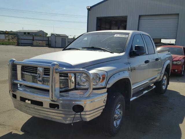 3D3KS28A17G781166 - 2007 DODGE RAM 2500 S Gümüş foto 2