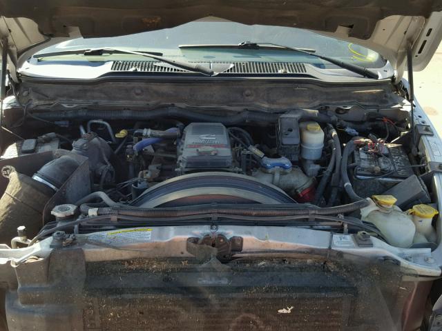 3D3KS28A17G781166 - 2007 DODGE RAM 2500 S Gümüş foto 7