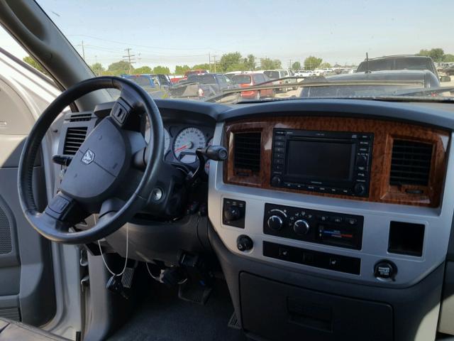 3D3KS28A17G781166 - 2007 DODGE RAM 2500 S Gümüş foto 9