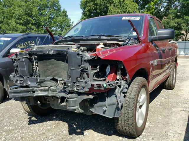 1C6RR7FT5ES132875 - 2014 RAM 1500 ST RED photo 2