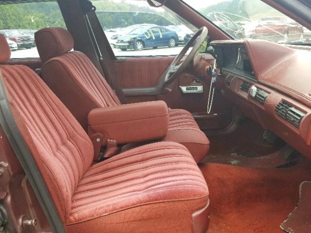 2G3AJ54N8M2348234 - 1991 OLDSMOBILE CUTLASS CI MAROON photo 5