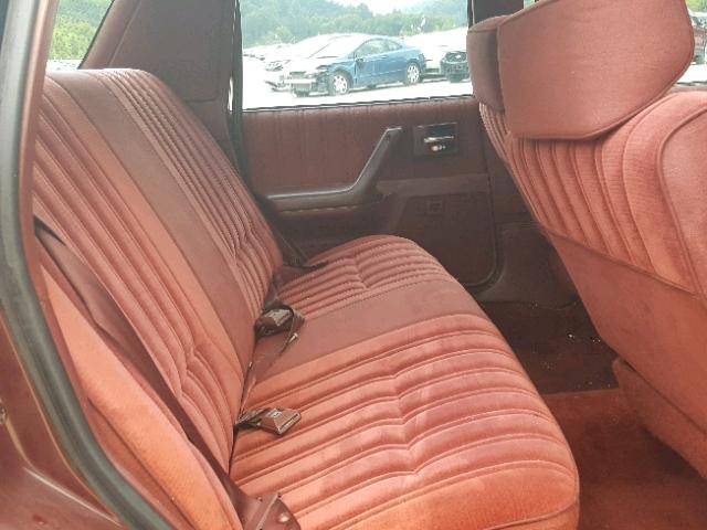 2G3AJ54N8M2348234 - 1991 OLDSMOBILE CUTLASS CI MAROON photo 6