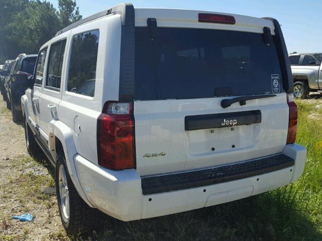 1J8HG48K88C227872 - 2008 JEEP COMMANDER WHITE photo 3