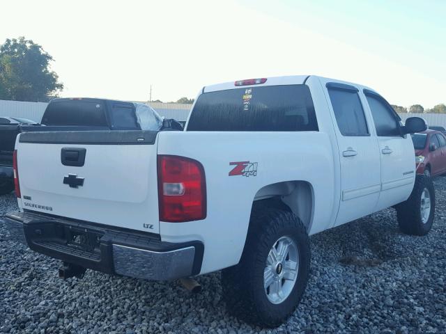 3GCRKTE36AG106052 - 2010 CHEVROLET SILVERADO WHITE photo 6