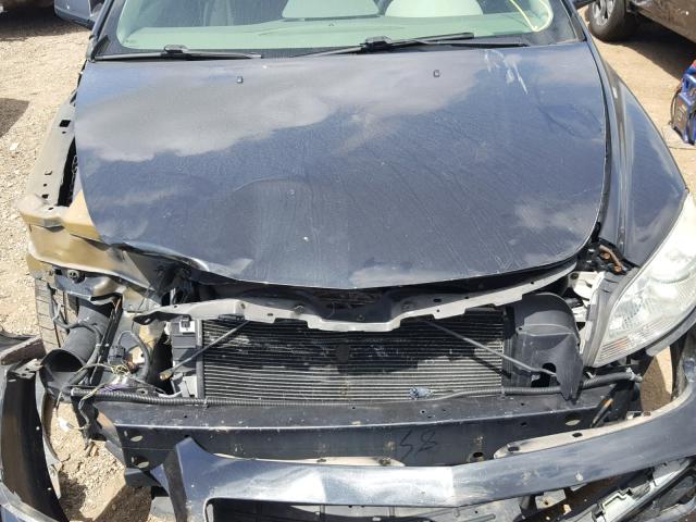 1G1ZG57N78F132174 - 2008 CHEVROLET MALIBU LS BLACK photo 7