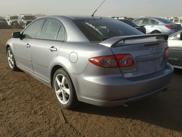 1YVHP84C475M51456 - 2007 MAZDA 6 SILVER photo 3