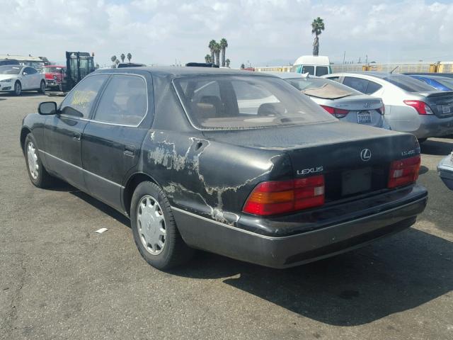 JT8BH28F5V0070332 - 1997 LEXUS LS 400 BLACK photo 3