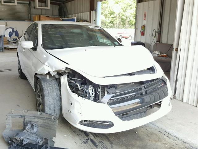 1C3CDFBB5ED700314 - 2014 DODGE DART SXT WHITE photo 1