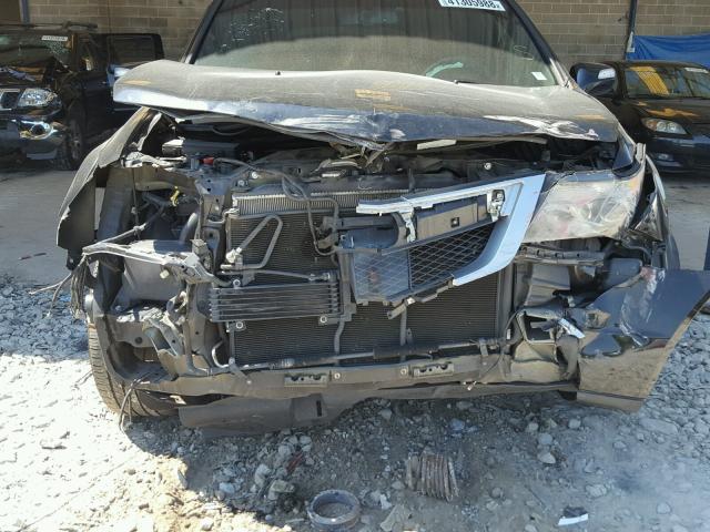 2HNYD2H50AH526557 - 2010 ACURA MDX ADVANC BLACK photo 9