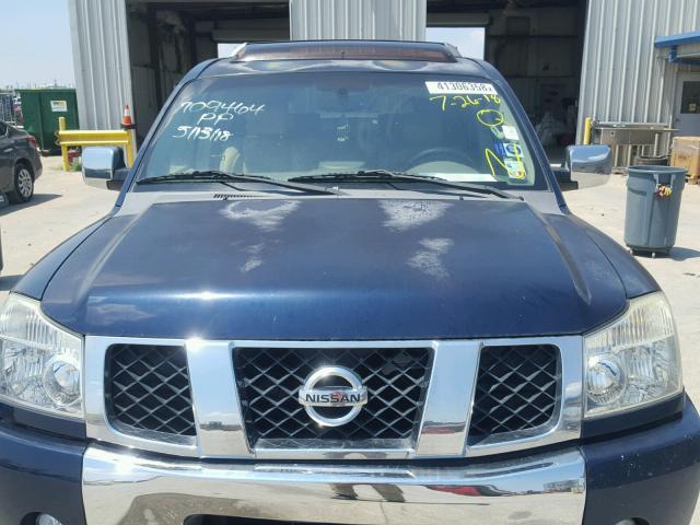 5N1AA08A56N709464 - 2006 NISSAN ARMADA SE BLUE photo 9