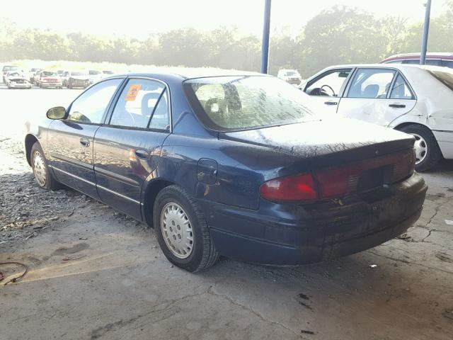 2G4WB52K9W1575481 - 1998 BUICK REGAL LS BLUE photo 3