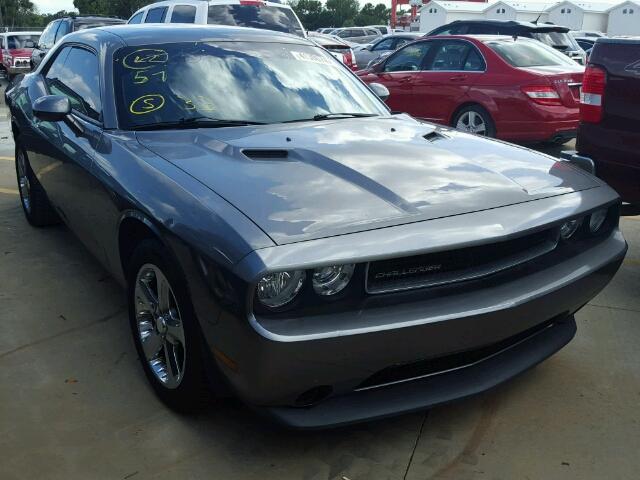 2C3CDYAG4CH197643 - 2012 DODGE CHALLENGER GRAY photo 1