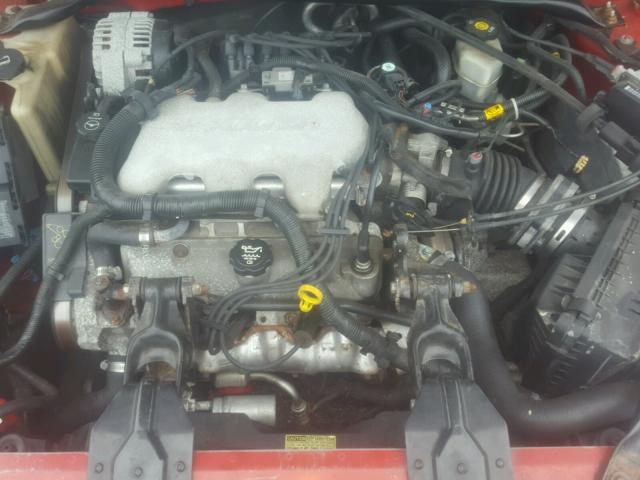 2G1WW12E339335943 - 2003 CHEVROLET MONTE CARL 红色 照片 7