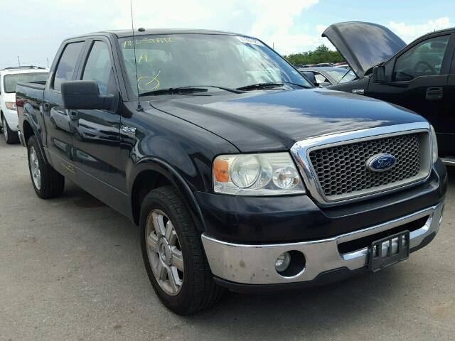 1FTPW12556KD97410 - 2006 FORD F150 SUPER BLACK photo 1