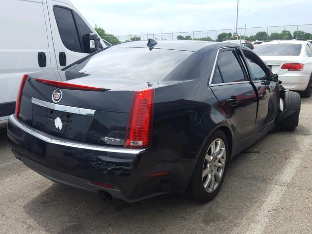 1G6DF577290137053 - 2009 CADILLAC CTS BLACK photo 4