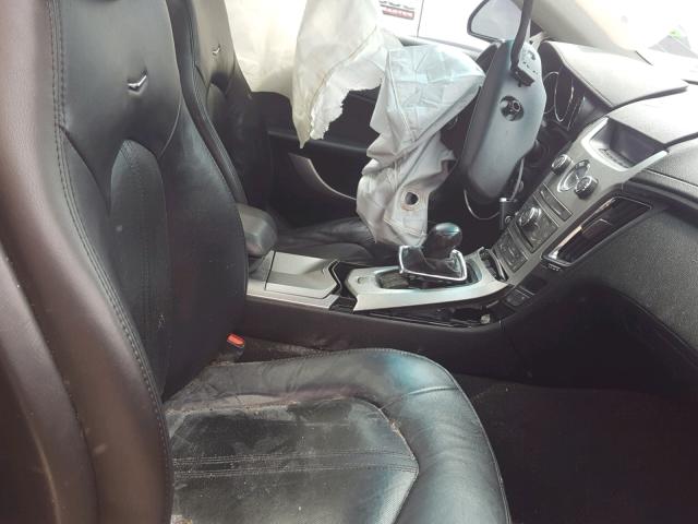 1G6DF577290137053 - 2009 CADILLAC CTS BLACK photo 5